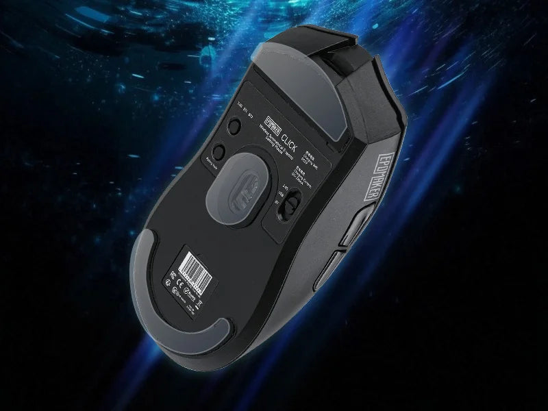 EPOMAKER Click Tri-mode Wireless Lightweight Gaming Mouse 8K Polling Rate with PAW3950 Sensor & 800 to 42000 DPI
