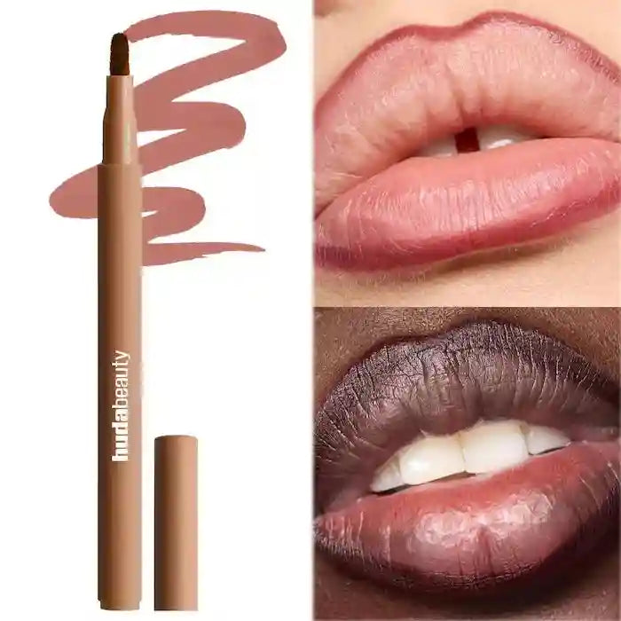 Matte Lip Liner Pencil: Waterproof, Long-Lasting & Nourishing Formula Lip Care Soft Nude Tidesmit