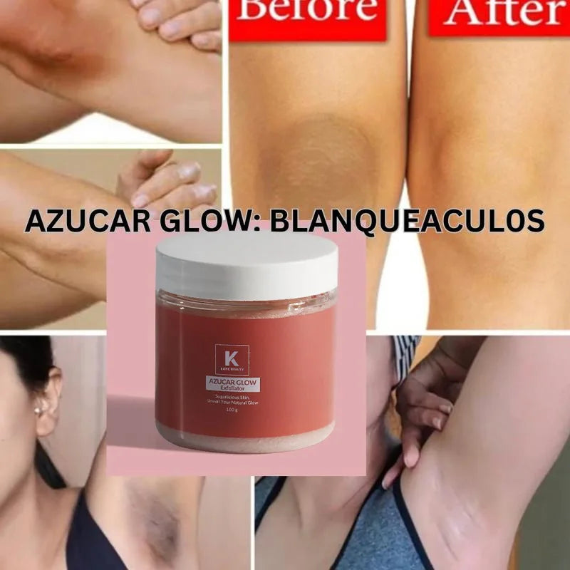 Facial Sugar Scrub Exfoliator | Brightening Natural Skin Polish 100g Scrubs Treatments Tidesmit