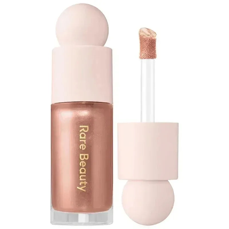 Tidesmit 2026 liquid highlighter and bronzer contouring cream texture swatch for radiant shimmering face makeup