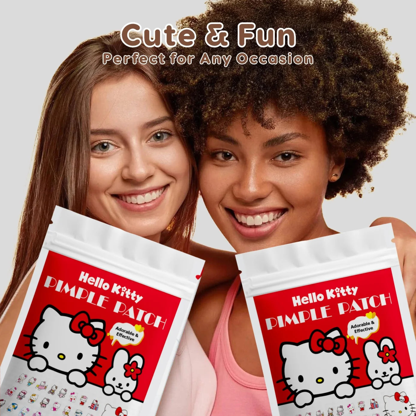 Acne patches, acne stickers, facial acne patches, concealer, concealer stickers 125PCS hello kitty