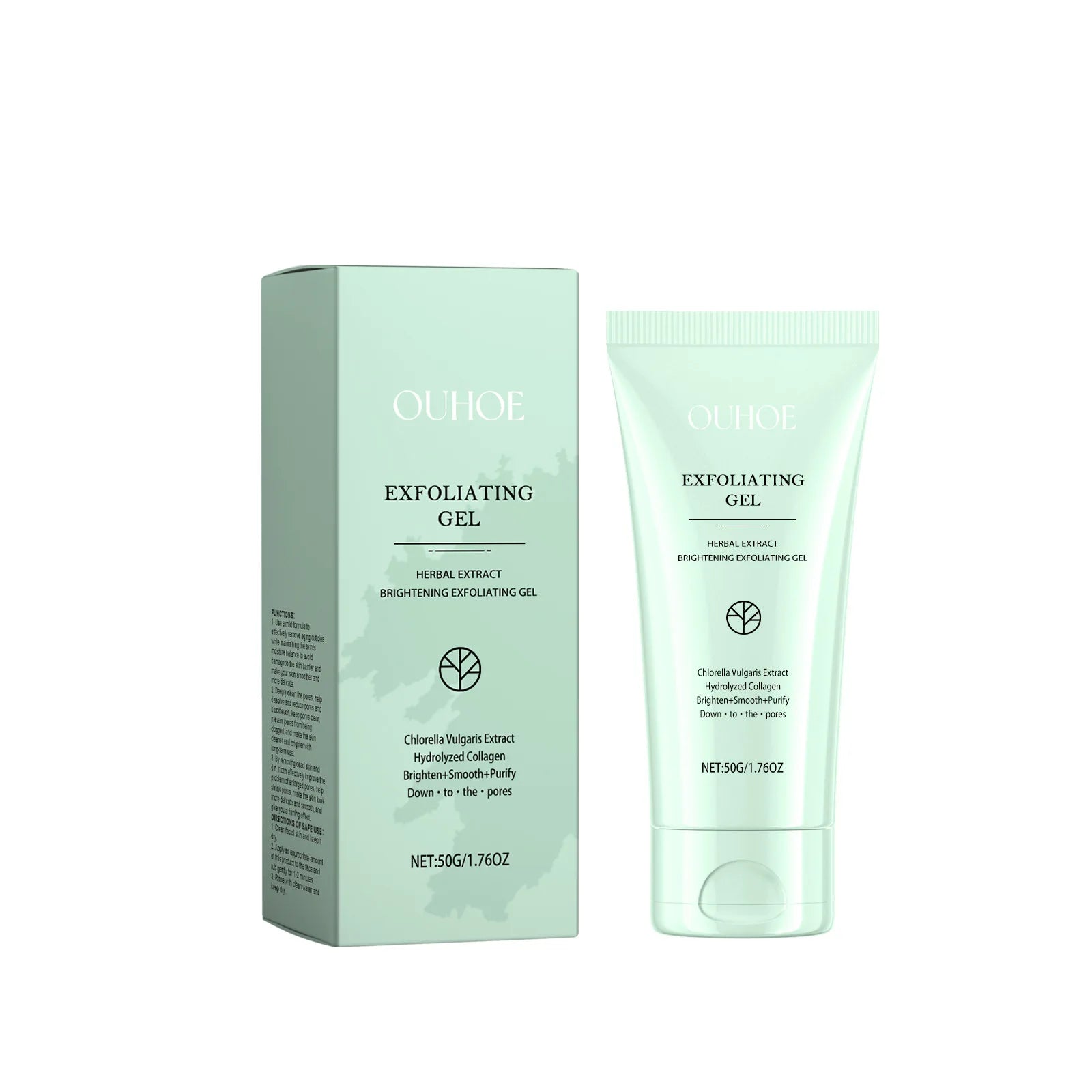 Exfoliating Peeling Gel for Dark Spots, 50g Deep Pore Cleansing Treatment Scrubs Treatments 50g boxed Tidesmit
