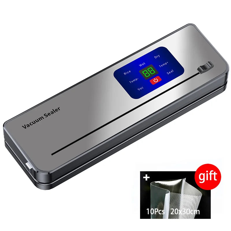 2026 Portable Wireless Vacuum Sealer, Rechargeable Food Sealing Machine with Multi-Pack Vacuum, Countdown Display & Waterproof T