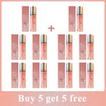 Women's Glamour Pheromone Perfume, portable long-lasting spray in tall glass bottle with rose design. Set of 10.