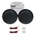 Herdio 4'' 160W 2PCS Waterproof Ceiling Marine Speaker Surround Sound Speaker For Kitchen Bathroom Yacht Outdoor Boat Home