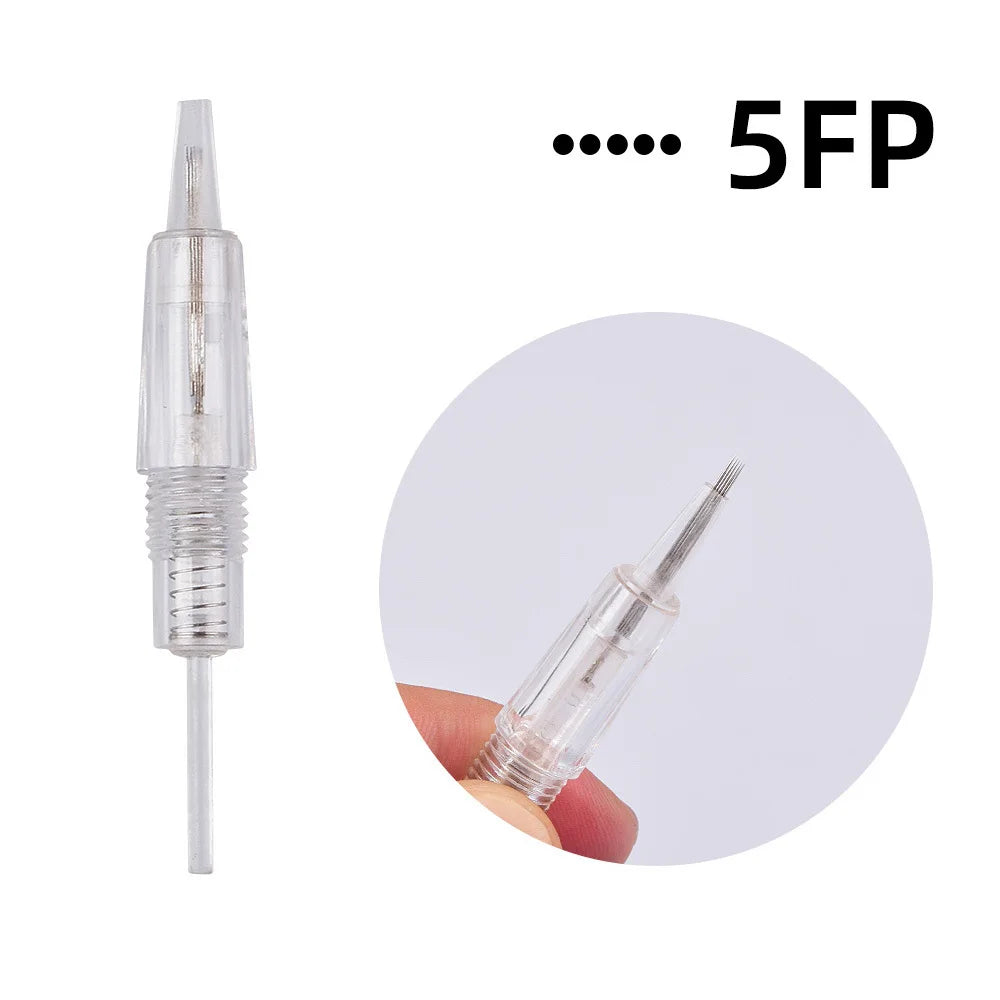 PMU Machine for Eyebrows | Professional Digital Microblading Pen Permanent Makeup Machines 5F-30pcs Neeldes Tidesmit