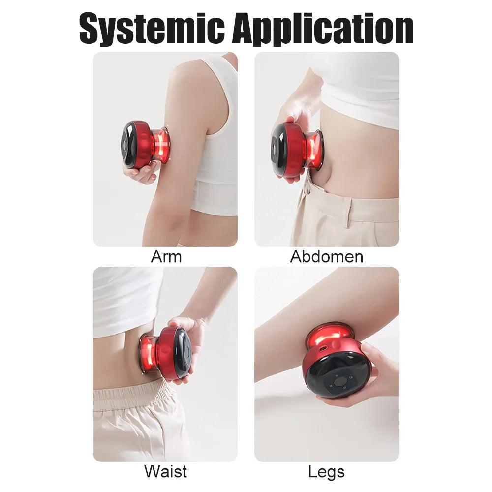 Smart Vacuum Cupping Massager - Portable Electric Muscle Relief Tool Body Shaping Massage Equipment Tidesmit