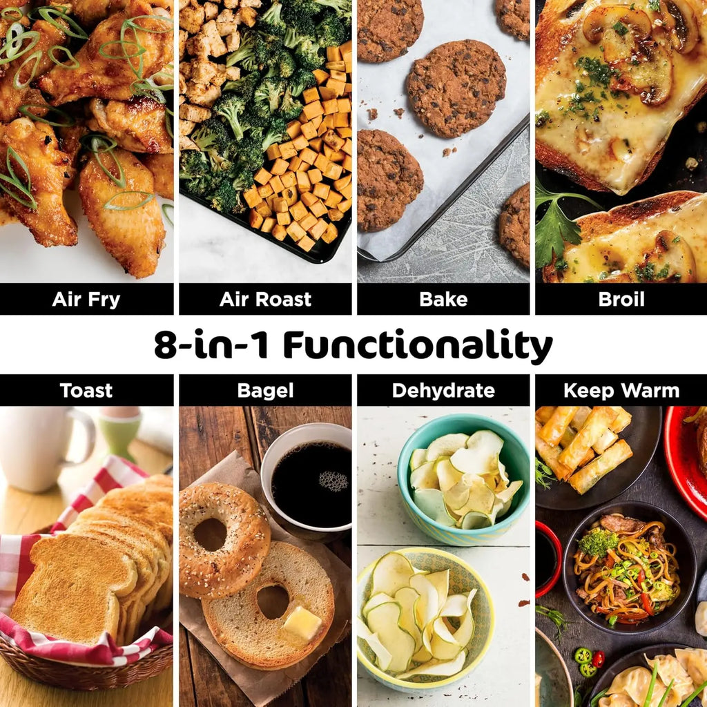 Digital Air Fry Countertop Oven, 8-in-1, XL, Silver
