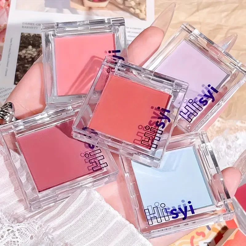 Tidesmit monochrome blush palette texture close-up featuring rich pigmented matte rouge for autumn contouring