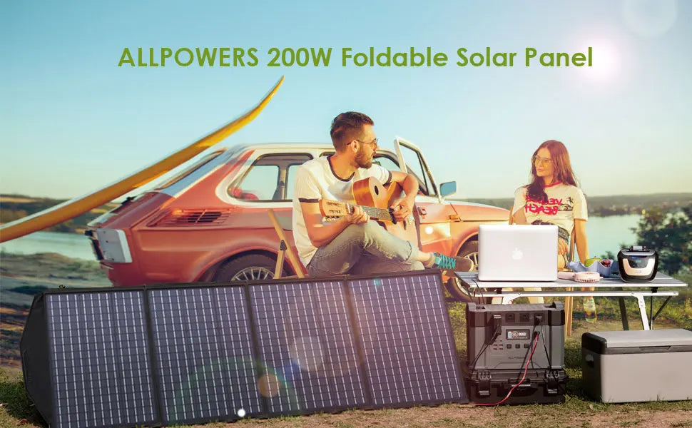 Portable Power Station 2400W with 400W Solar Panels for Off-Grid Energy Tidesmit