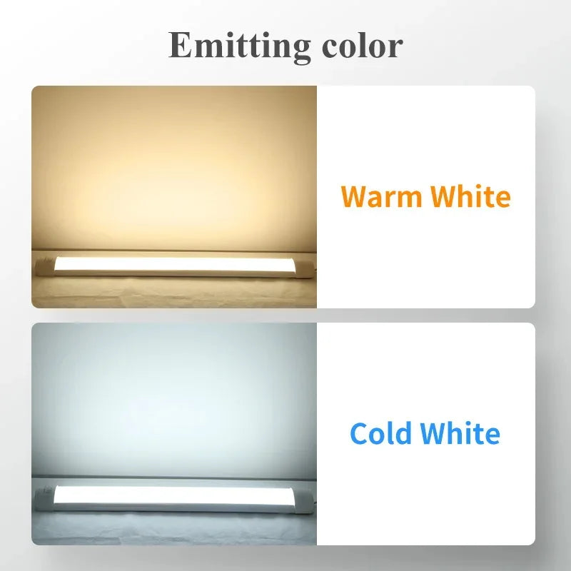 Led Tube Bar LED Wall Lamp Under Cabinet Light 10W 20W Ultra Thin Home Bedroom Kitchen Closet Indoor Wall Light Lighting 110V