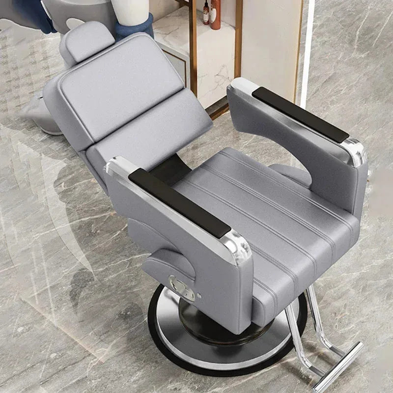 Barber Shop Hydraulic Chair: 360-Degree Swivel Salon Seating Massage Chairs Tidesmit