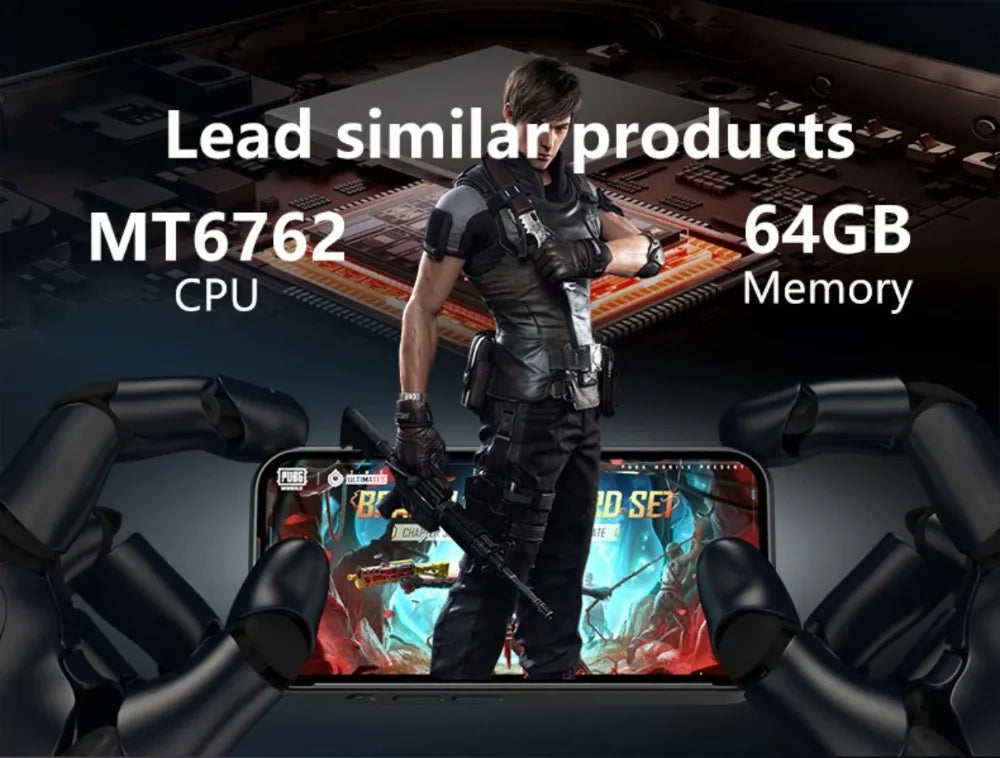 UNIWA Q333 4G Full Bands MINI Smartphone Android 4GB+64GB Mobile Phone 2000mAh Face ID WhatsApp GPS Small Phone Support TF Card