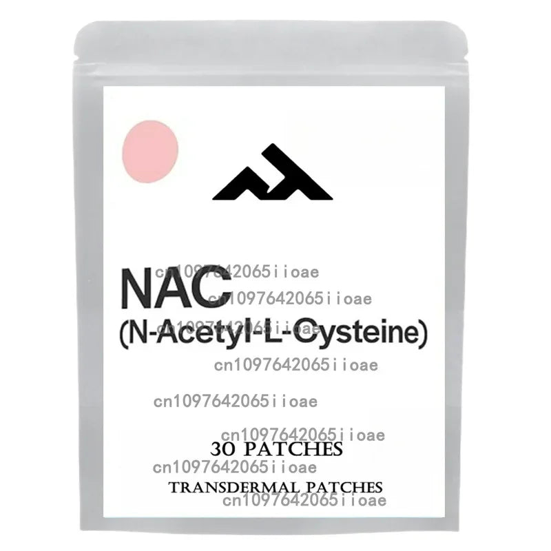 30 Patches NAC L-glutathione Supplement Milk Thistle Extract and Vitamin C To Support Immune Function