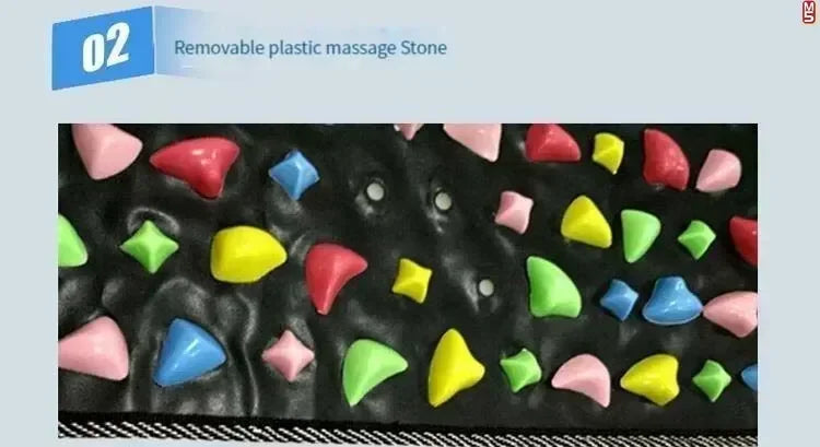 Acupressure Foot Reflexology Mat for Deep Tissue Muscle Relief Body Shaping Massage Equipment Tidesmit