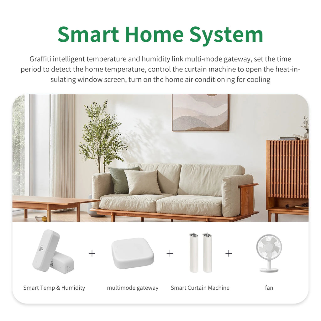 WiFi Temperature Humidity Sensor: Smart Home Remote Monitor Tidesmit