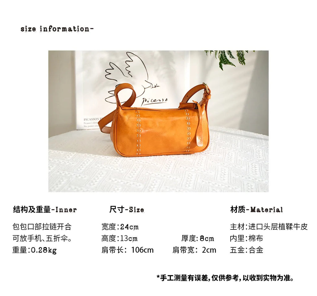 fashion party genuine leather stitching ladies crossbody bag organizers designers handmade real cow leather women shoulder bag
