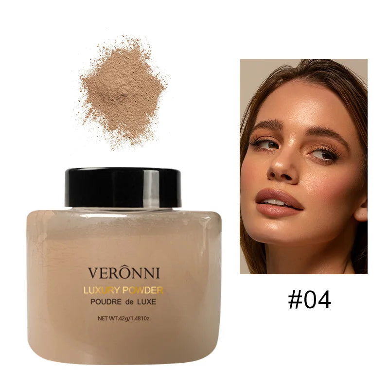 Tidesmit 6 colors banana luxury loose powder for oil-control face makeup texture detail view
