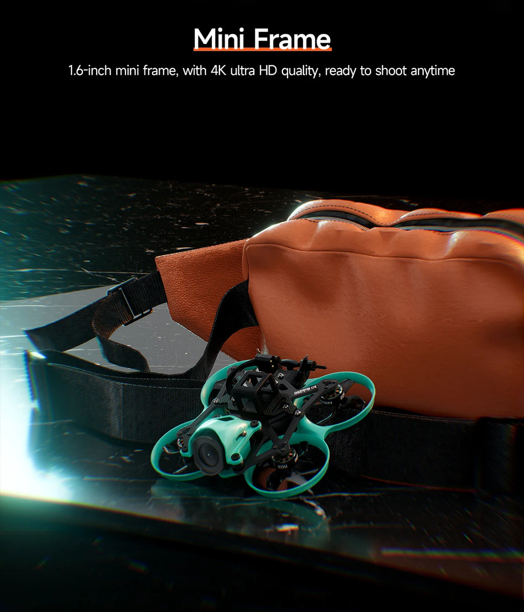 1.6 Inch FPV Freestyle Drone - ELRS 2.4G High Performance Quadcopter Tidesmit