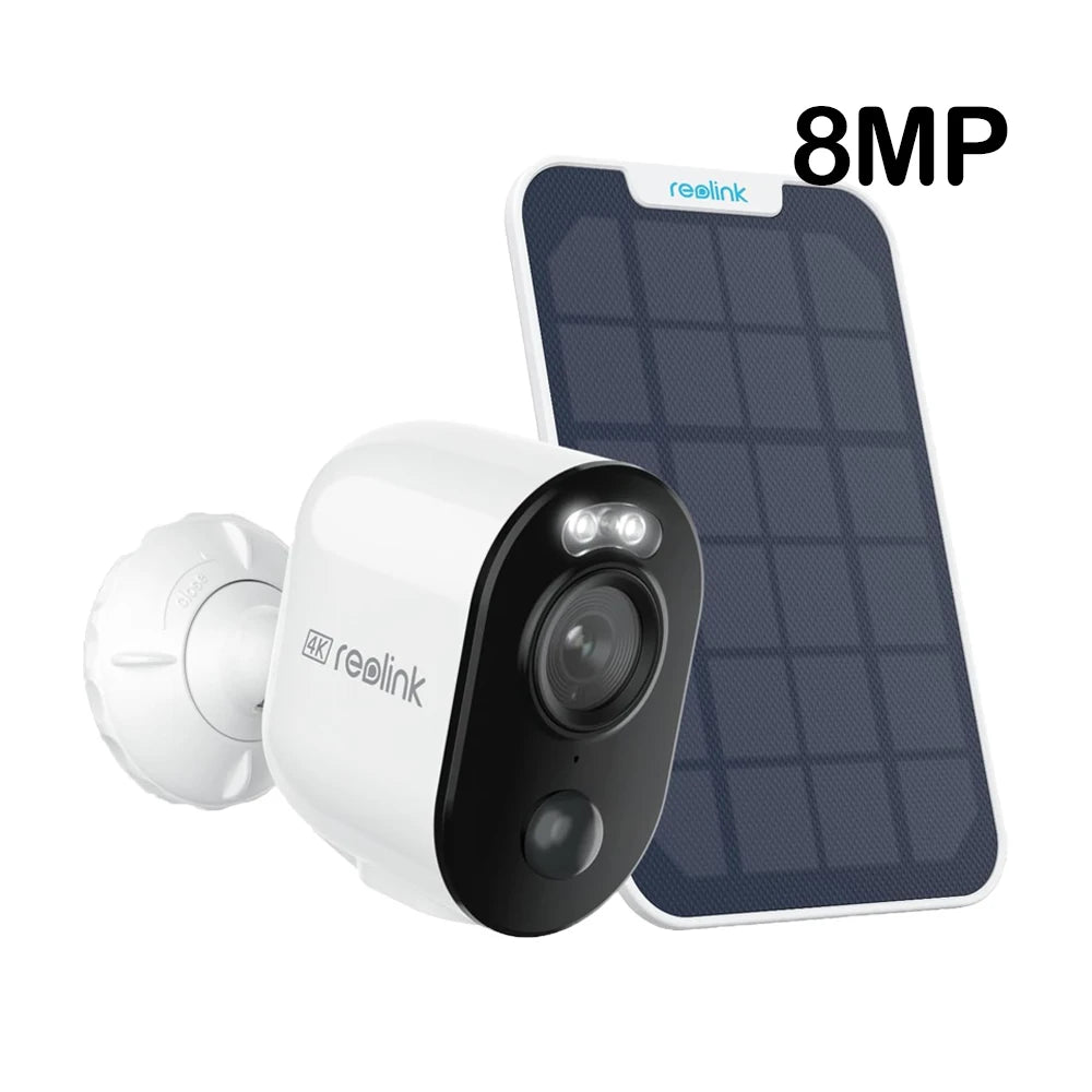 REOLINK 5MP Outdoor Wireless Security Cameras Dual-Band WiFi Battery Camera Smart Detection Solar IP Camera Home Hub Compatible