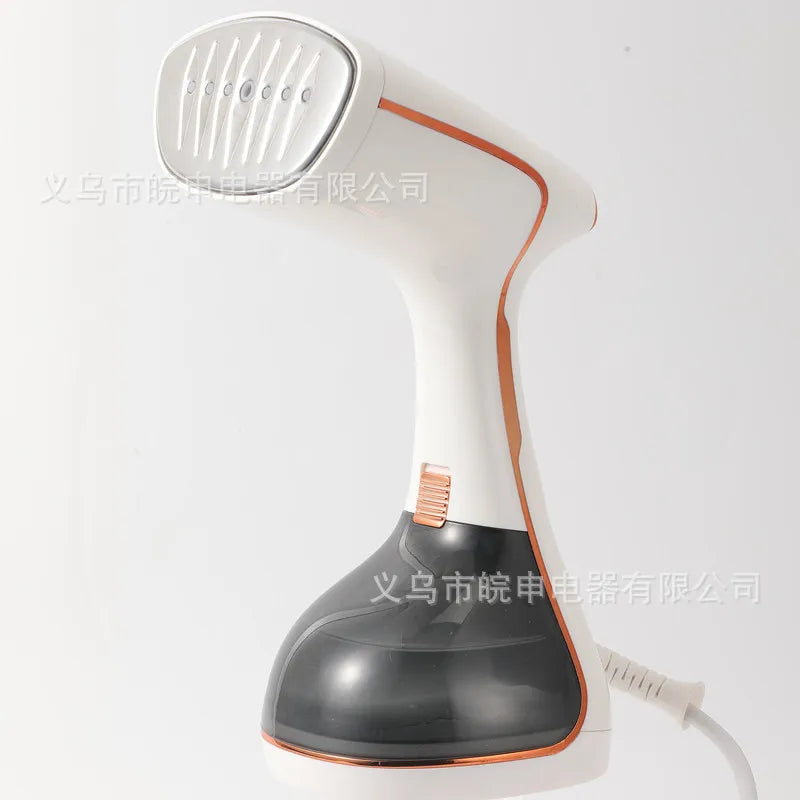 Tidesmit 1800W handheld fabric steamer with touch screen control showing 15-second fast preheat and 320ml tank design