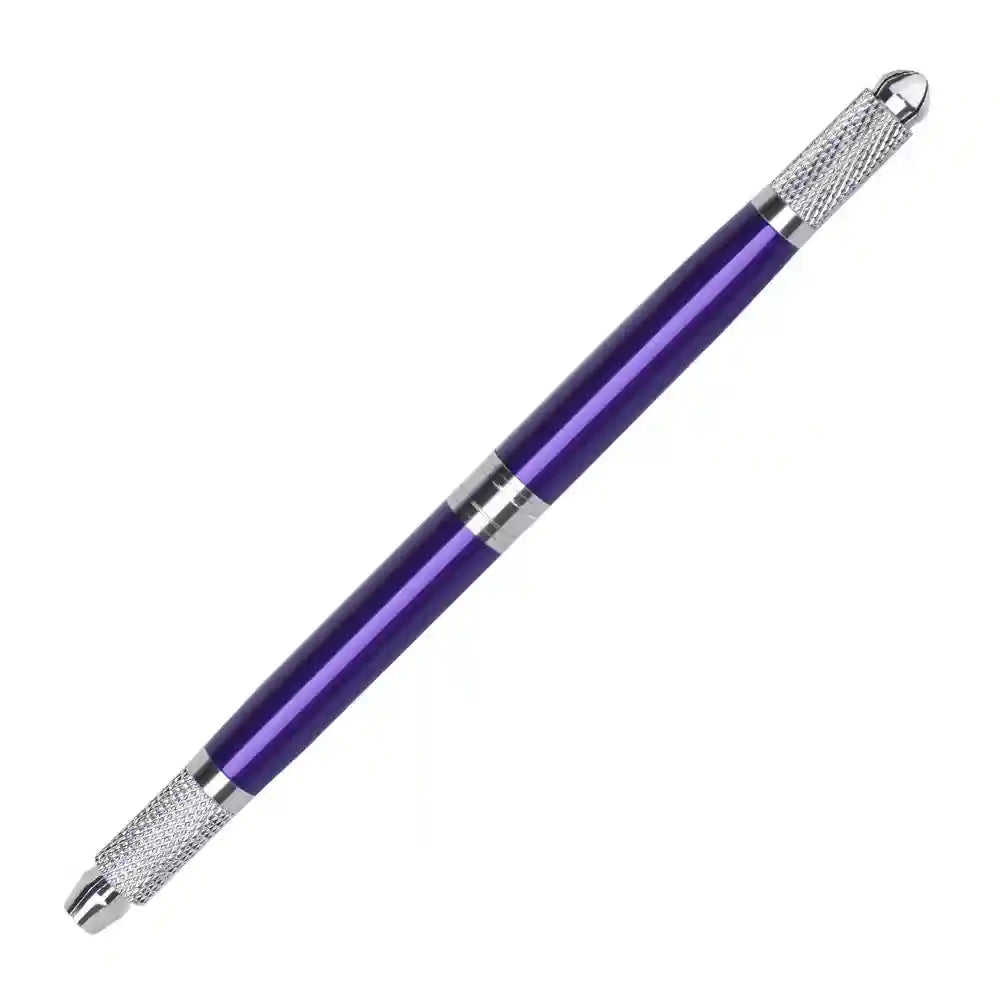 Manual Microblading Pen - Professional PMU Tool for Precise Detailing Permanent Makeup Machines purple Tidesmit