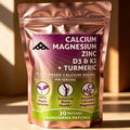 30 Patches Calcium Magnesium Zinc Transdermal Patches With Vitamin D3 – Enhanced Bone And Muscle Health & Strength