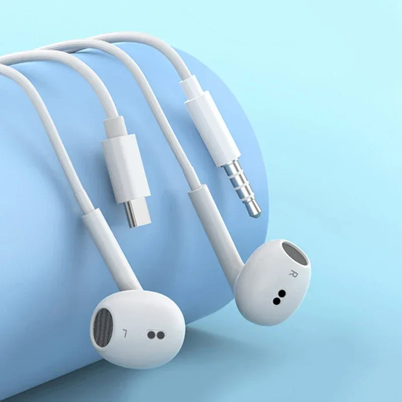 USB C Wired Earbuds with Microphone for Android Phones by Tidesmit Tidesmit