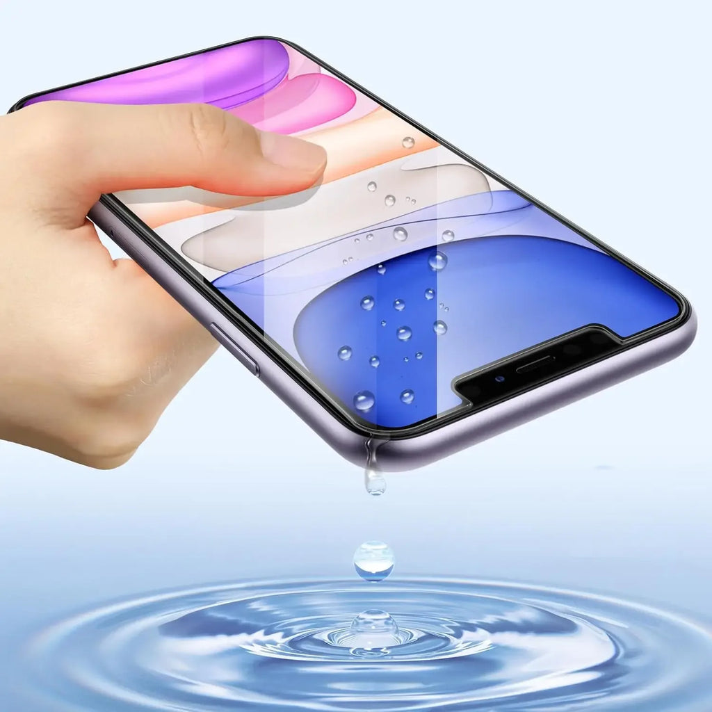 iPhone 11 Screen Protector Tempered Glass – 9H Anti-Scratch Case-Friendly Film Tidesmit