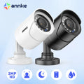 ANNKE 1080P Cameras 4-in-1 TVI Full Color Night vision Bullet Security Camera 2MP Clear IR CCTV Surveillance Security Camera