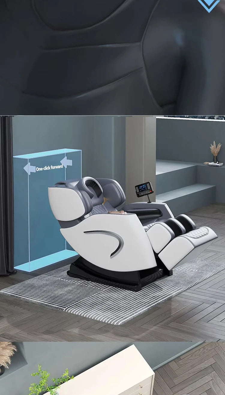 Zero Gravity Massage Chair with Shiatsu Heat and Foot Rollers Massage Chairs Tidesmit