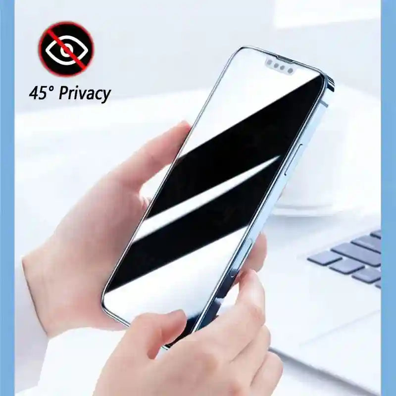 Honor X7c 5G Privacy Screen Protector - 9H Hardness Anti-Spy Glass AE Tidesmit