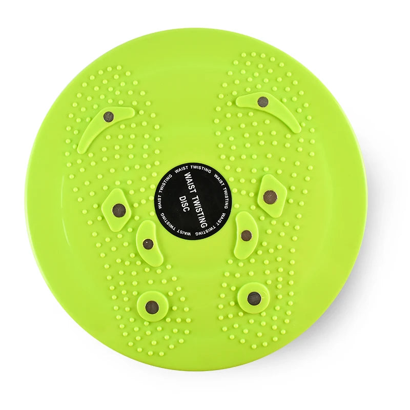 Tidesmit Waist Twisting Disc for Abdominal Training and Foot Massage Body Shaping Massage Equipment Gold Tidesmit
