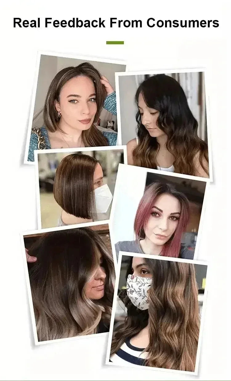 Hair Color Shampoo Cover Gray Hair 5 Minutes Change Hair Color Non-Irritating Hair Dye Shampoo DIY Fashion Hair Color Hair Care