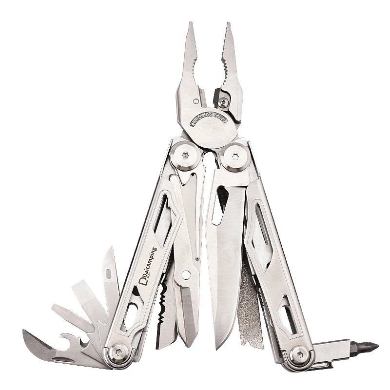 Daicamping DL30 DL301 DL7 Outdoor Camping EDC Plier Set Multifunctional Multitools Hand Multi Tool Folding Multi-tool Kit
