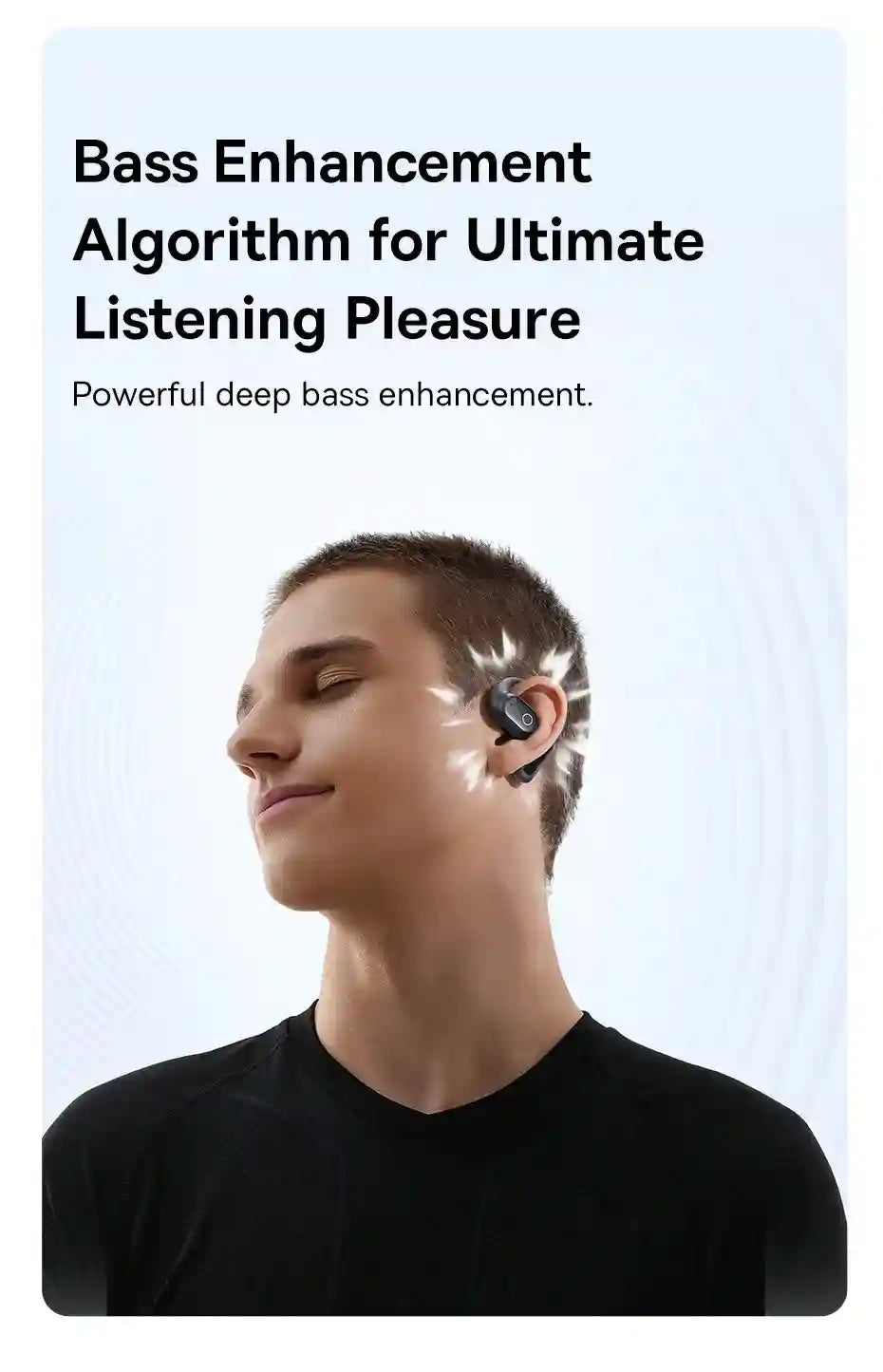 Tidesmit Open Ear Wireless Headphones - Waterproof Sport Earbuds Tidesmit
