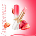 Moisturizing Lip Balm Tint - Fruit Scented Nourishing Treatment by Tidesmit Lip Care strawberry Tidesmit