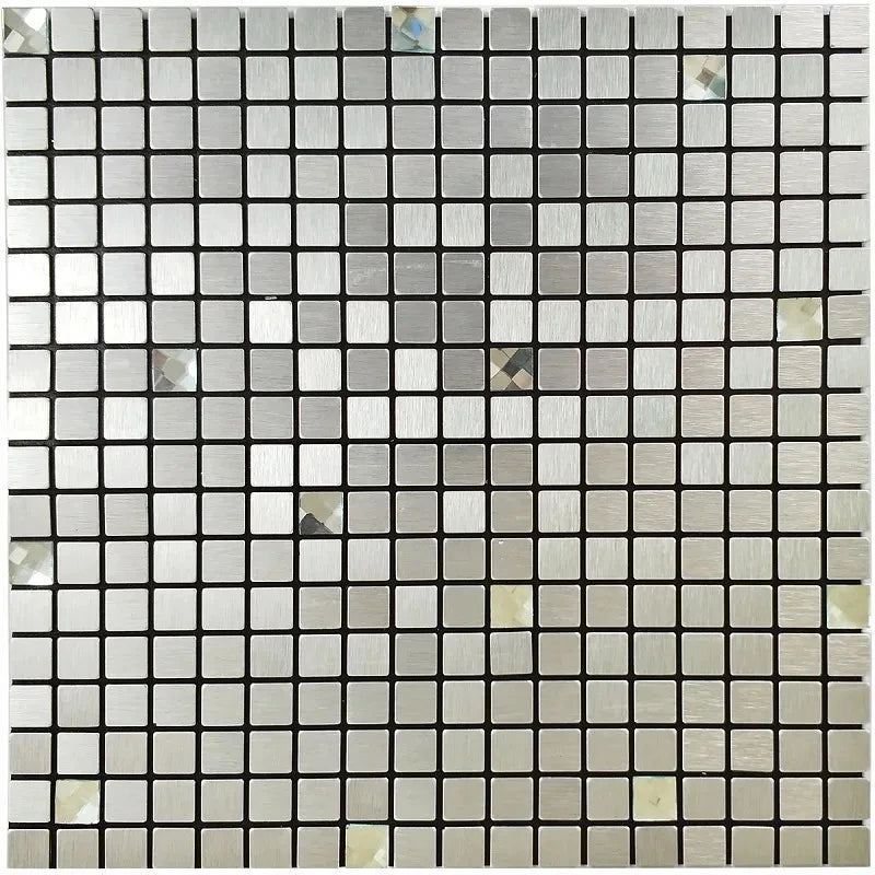 3 Pcs Self Adhesive Mosaic Stick Wall Tile Backsplash Kitchen Bathroom Washbasin Living Room Background KTV Decor Wall Decal