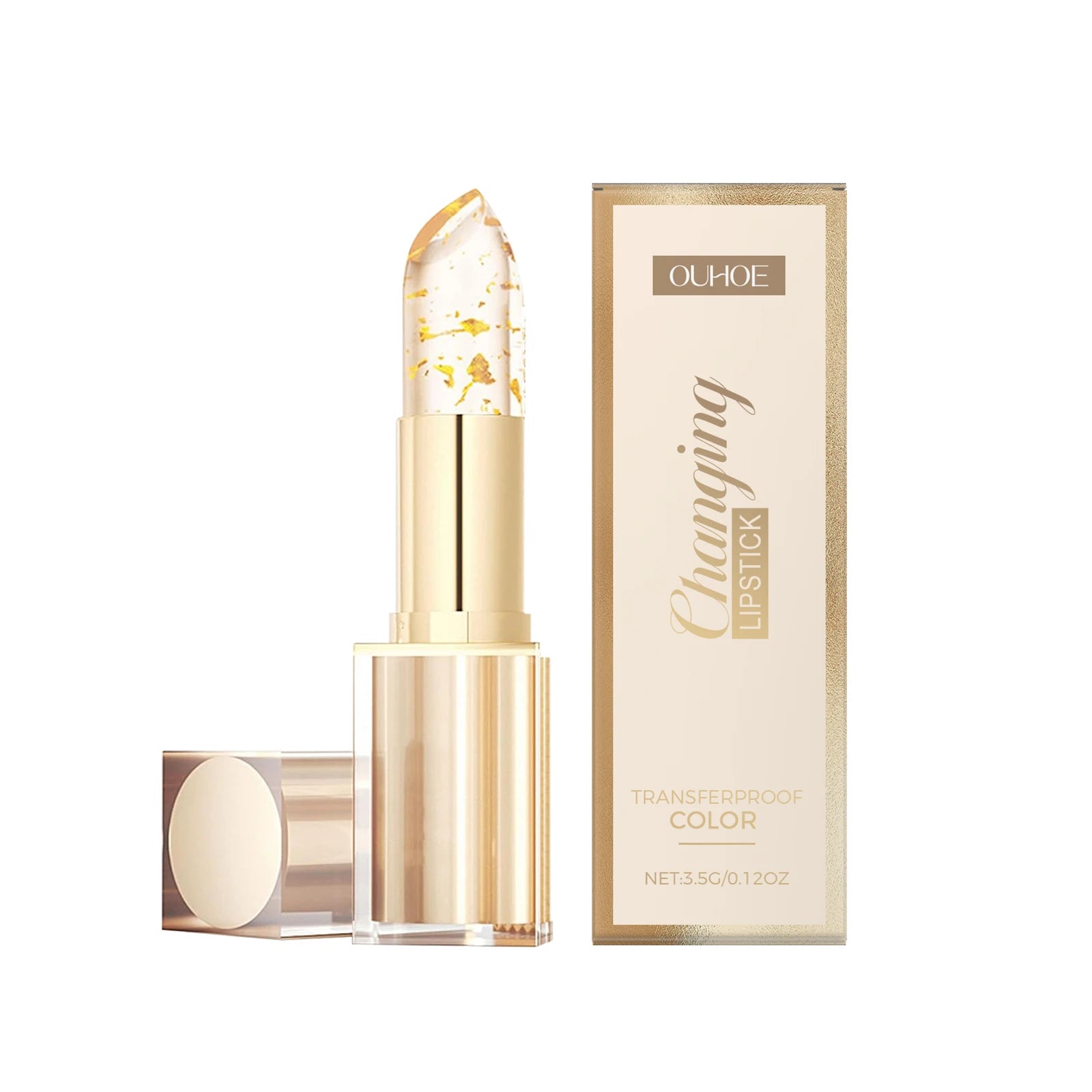 Moisturizing Lip Balm with Glossy Finish - Tidesmit Color Changing Lip Care 3.5g boxed Tidesmit