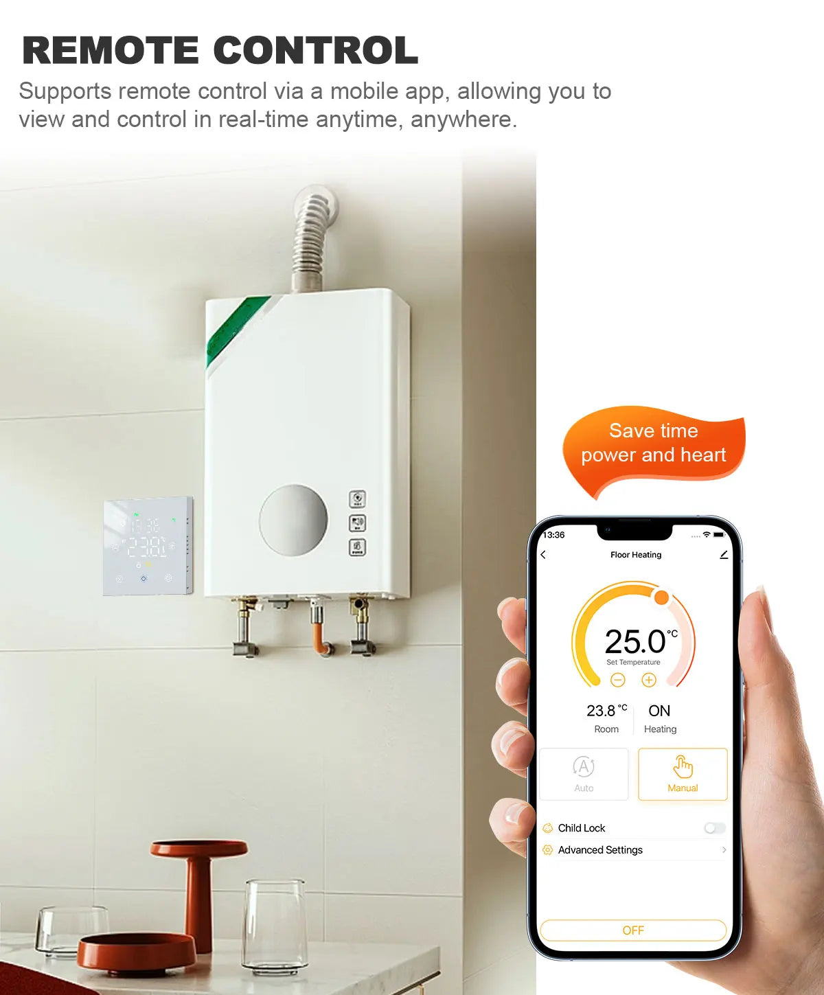 Smart Thermostat Tuya WiFi for Water/Electric Floor Heating Gas Boiler Remote Temperature Controller Alexa Google Yandex Voice