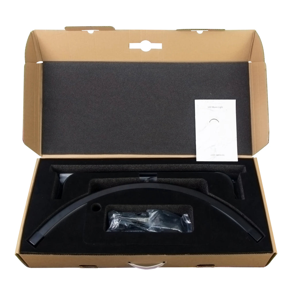 Half Moon Lash Light - 28 Inch Adjustable LED Beauty Lamp for Estheticians Tidesmit