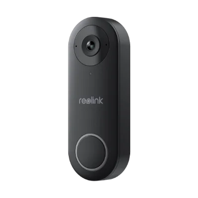 REOLINK 2K+ Wired Video Doorbell WiFi Camera Outdoor Dual Wi-Fi 4:3 View Smart Detection Front Door Home Security with Chime V2