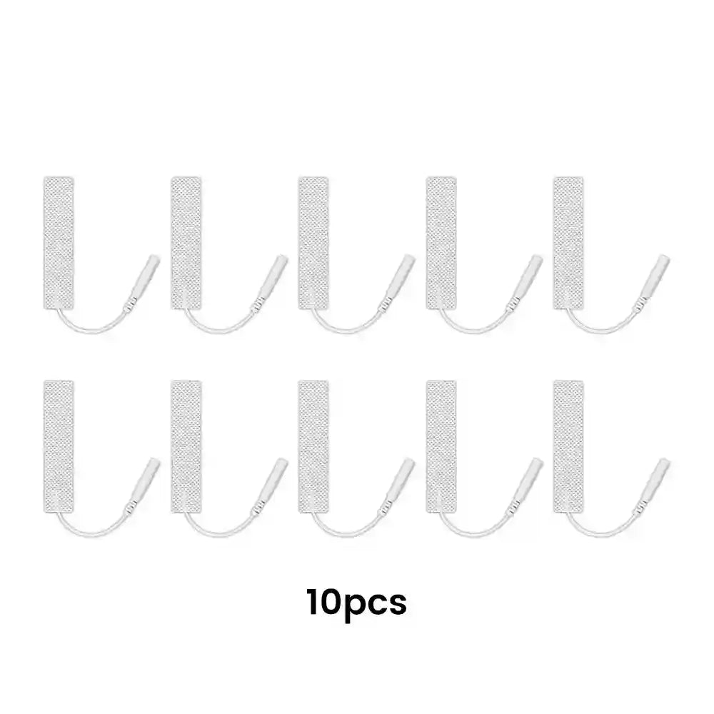 TENS Unit Electrode Replacement Pads - Medical Grade Self-Adhesive Set Massage Roller 10pcs(5 pack)1x7cm Tidesmit
