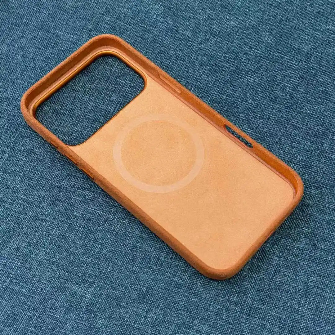 iPhone 17 Pro Max Suede Magnetic Case | Slim Shock-Absorbing Cover Tidesmit