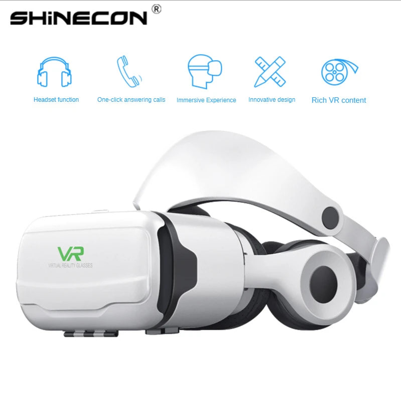 VR Headset for Smartphone - 3D Glasses for Immersive Mobile Gaming Tidesmit