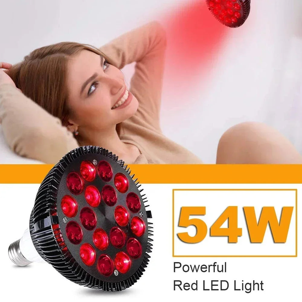 LED Therapy Lamp 660nm 850nm Near-infrared Therapy Lamp PAR38 Beauty Lamp Led Light Therapy Body Care