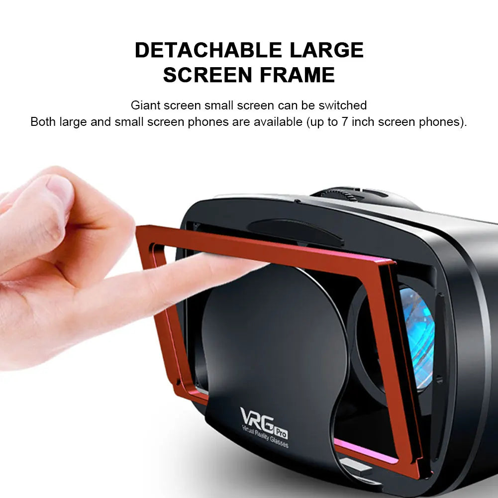 VR Headset for Smartphones - Immersive Wide Angle Smart Glasses Tidesmit