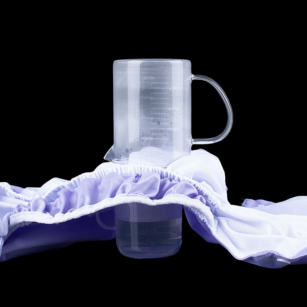 1pc Cooling Liner Reusable Underwear Washable Reusble Cloth Nappies Inner Opening Design Adult Cloth Diapers for Summer