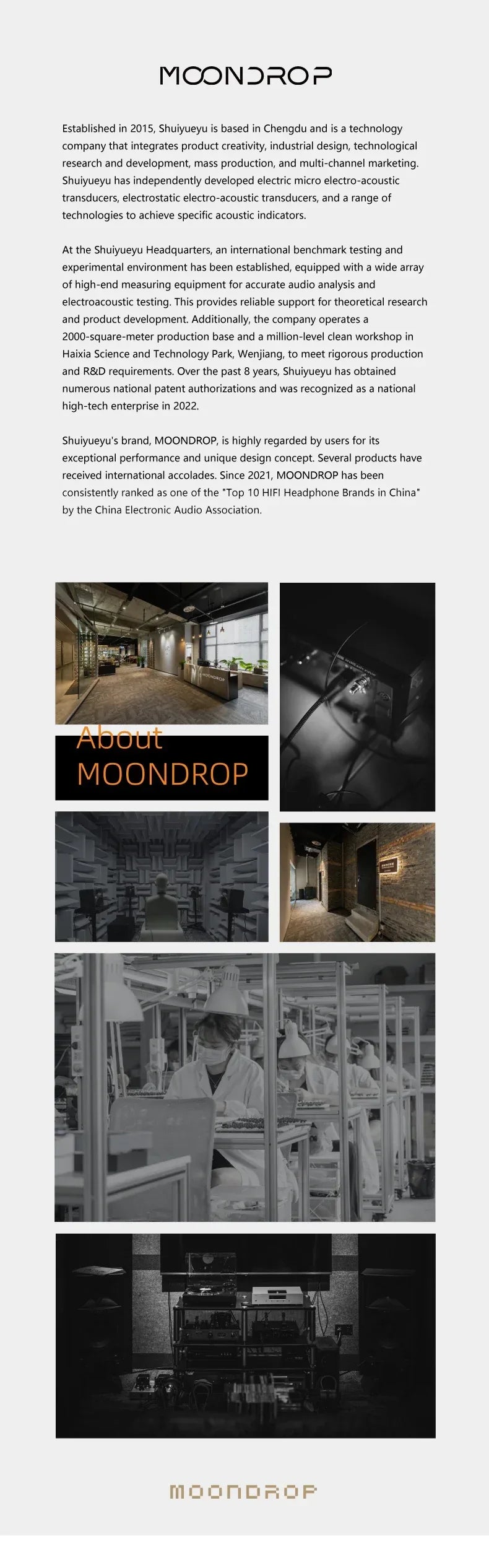 Moondrop 40mm Dynamic Driver On-Ear Headphones by Tidesmit Tidesmit