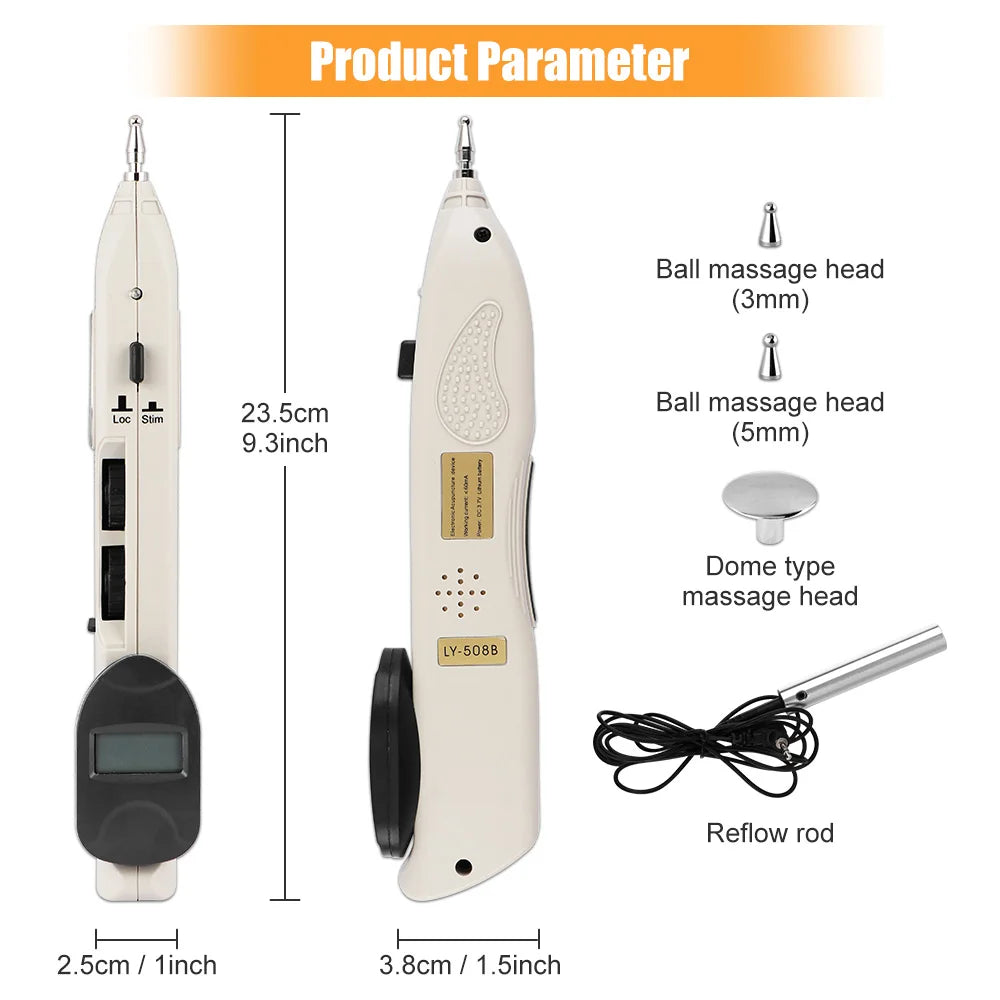 Acupuncture Pen Electronic Muscle Stimulator for Home Relaxation Therapy Relaxation Treatment Tidesmit
